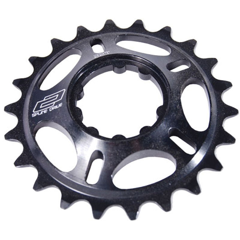 DMR - Spline Drive Chain Ring - 22t - Black