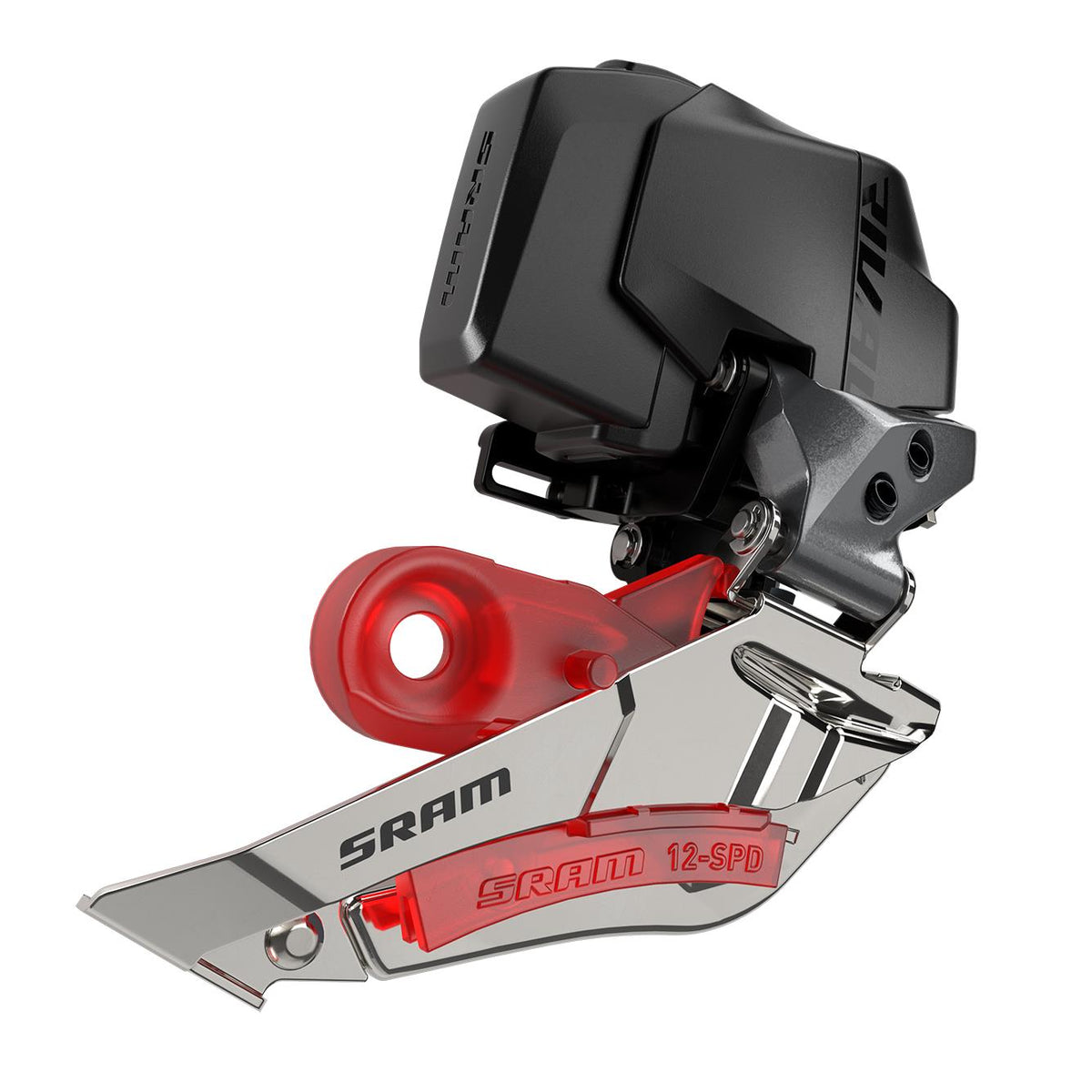 SRAM RED Braze-on Adaptor 34.9 with Chainspotter Stop Black: BLACK 34.9MM