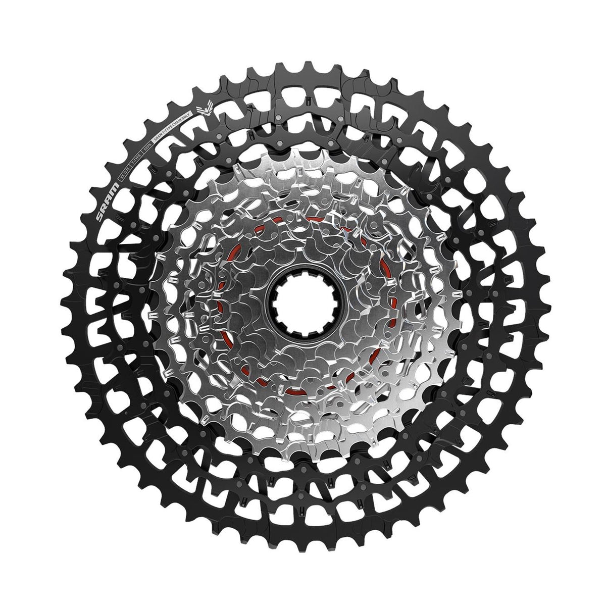 SRAM Cassette XS-797 T-Type 7 Speed Downhill XD:  10-24 (FOR SLIM DRIV