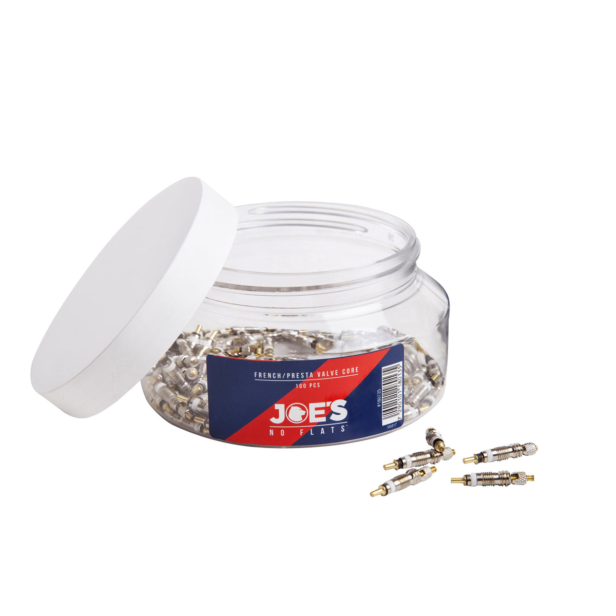 Joe's No Flats Flow High Air Volume Tubeless Valve :  55MM