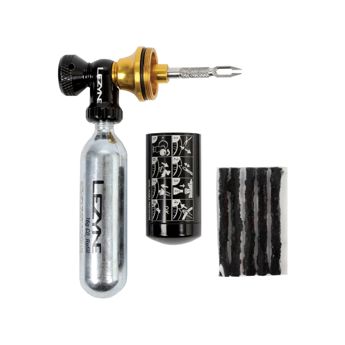 Lezyne - Tubeless CO2 Blaster - 2 x 20g Cartridges