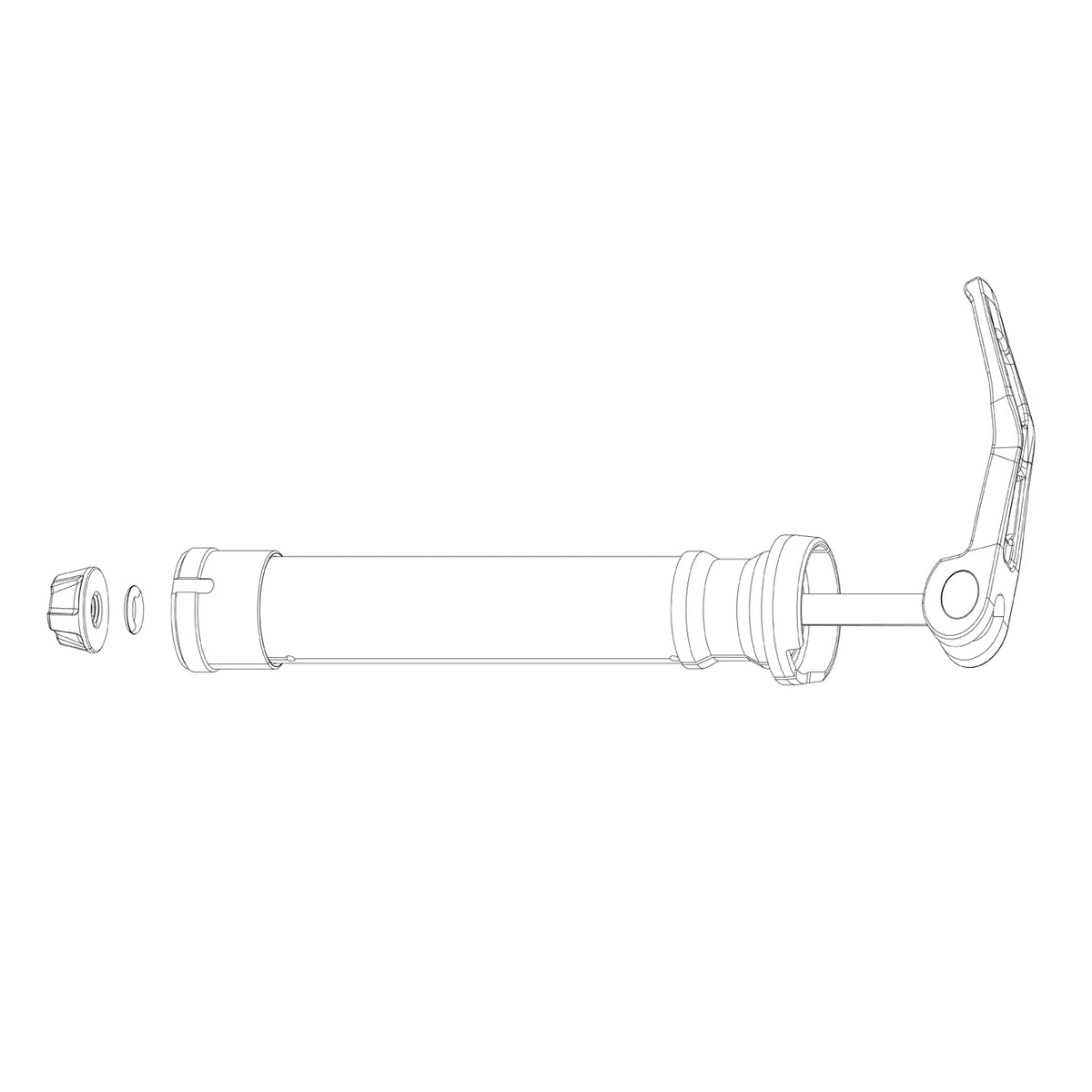 RockShox Spare - Front Suspension Chassis Upper CSU SID/Reba Solo Air 29 46 Off-Set Aluminium 11/8 Black (With Black Upper Tubes) A2-A3 (2013-2016): BLACK 29"