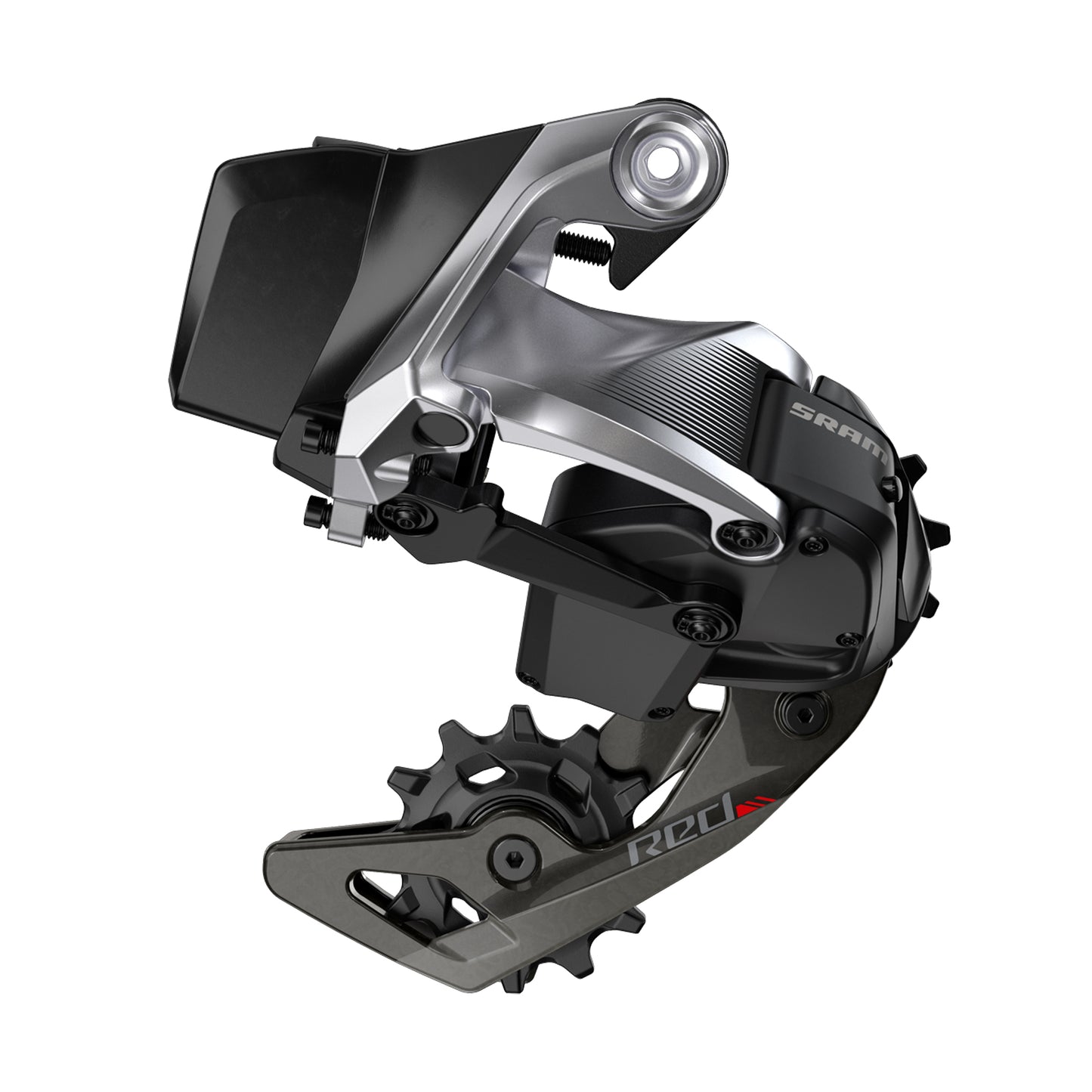 SRAM Rear Derailleur Eagle 90 T-Type 12 Speed Max 52T (Mechanical): SILVER/BLACK 12 SPEED