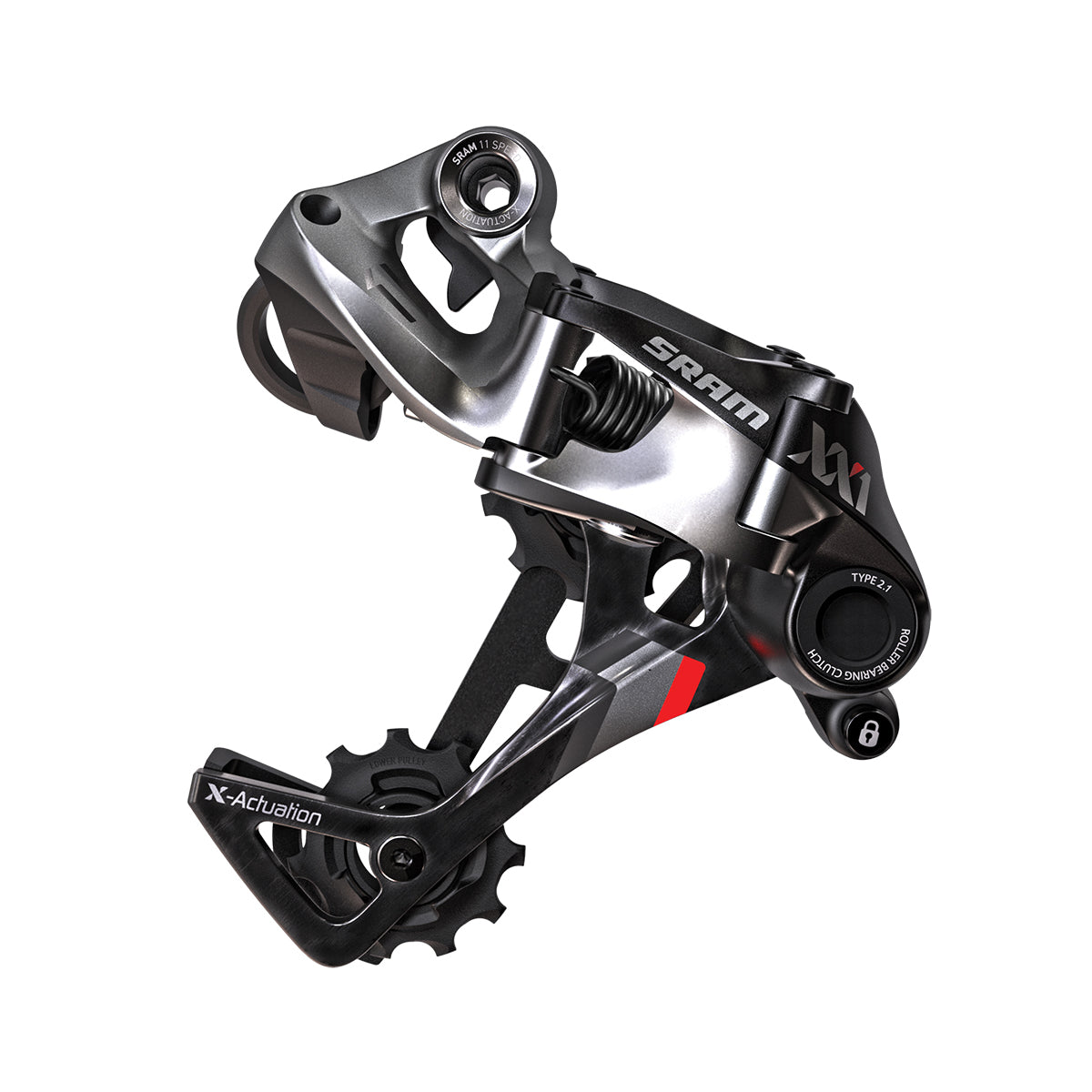 Sram Rear Derailleur Pulley Kit XX1/X01 Eagle (Includes 12T Upper And 14T Lower Pulley): BLACK 12 SPEED