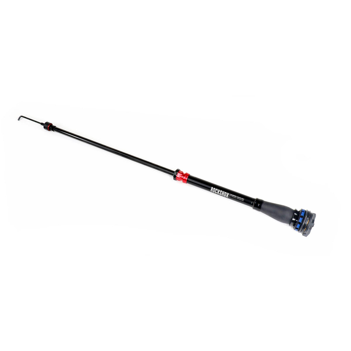 RockShox Rear Shock Decal Kit: SIDLUXE RED/WHITE DELUXE GEN-C