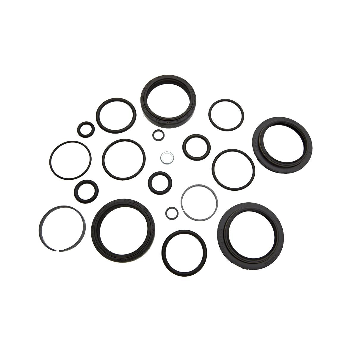 Rockshox Service - 200 Hour/1 Year Service Kit (Includes Dust Seals, Foam Rings, O-Ring Seals) - Revelation RL A1 (2018+): BLACK