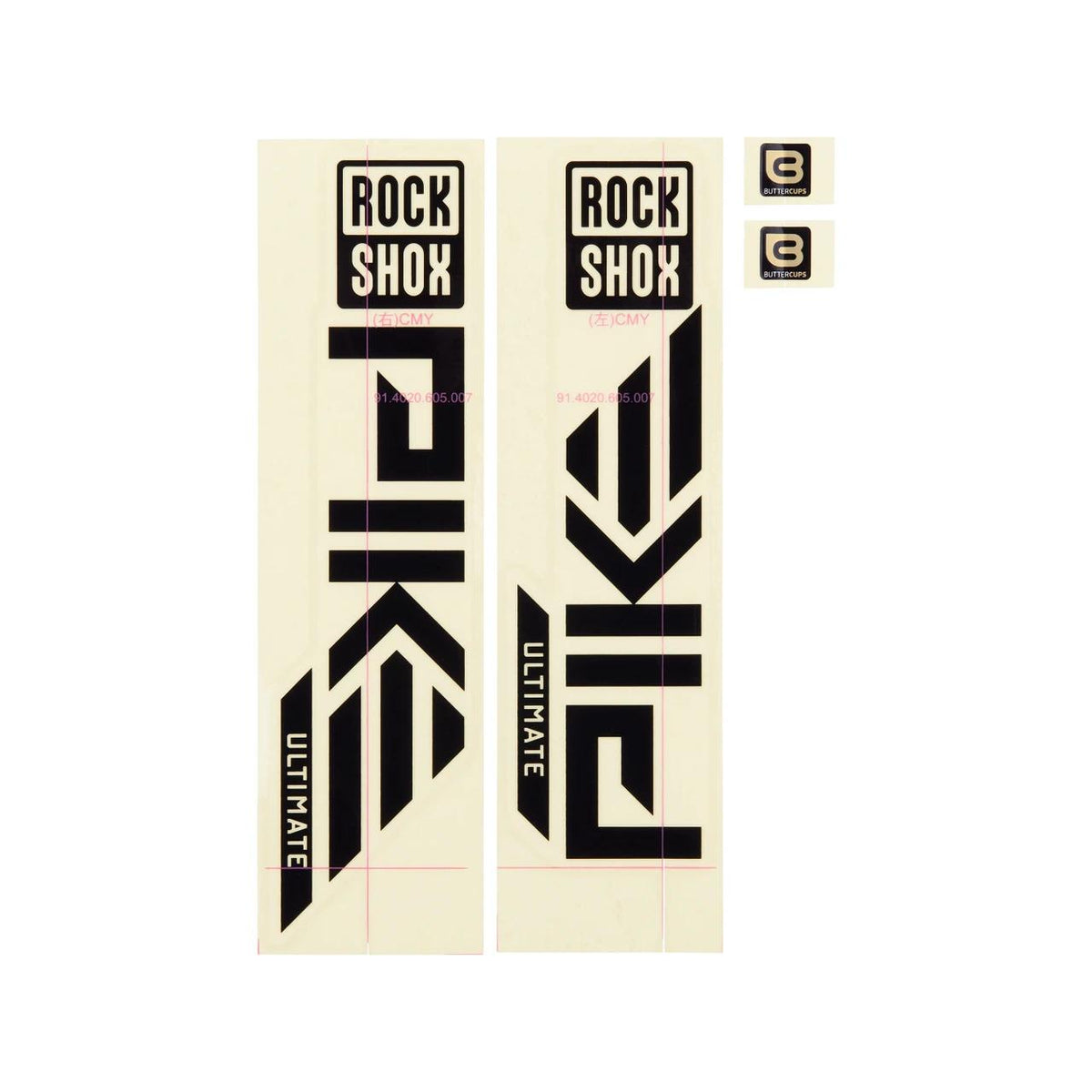 RockShox Lyrik Fender  (E1+/2027+): BLACK LONG/FULL