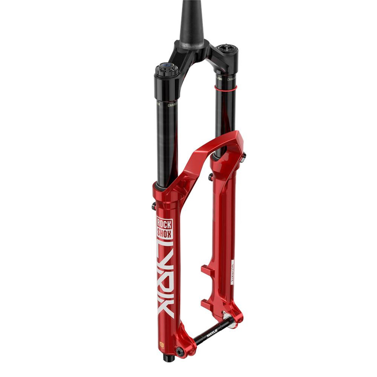 RockShox Fork Pike Ultimate Charger 3.1 Rc2 - Crown 27.5" Boost™ 15X110  Alum Str Tpr Debonair+ (Includes Bolt On Fender,2 Btm Tokens, Star Nut, Maxle Stealth) C2: ELECTRIC RED 140MM 37 OFFSET