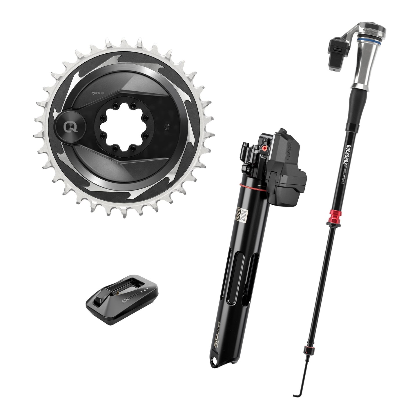 RockShox SIDLuxe Ultimate Flight Attendant:  PIVOT MACH 4 SL 2023