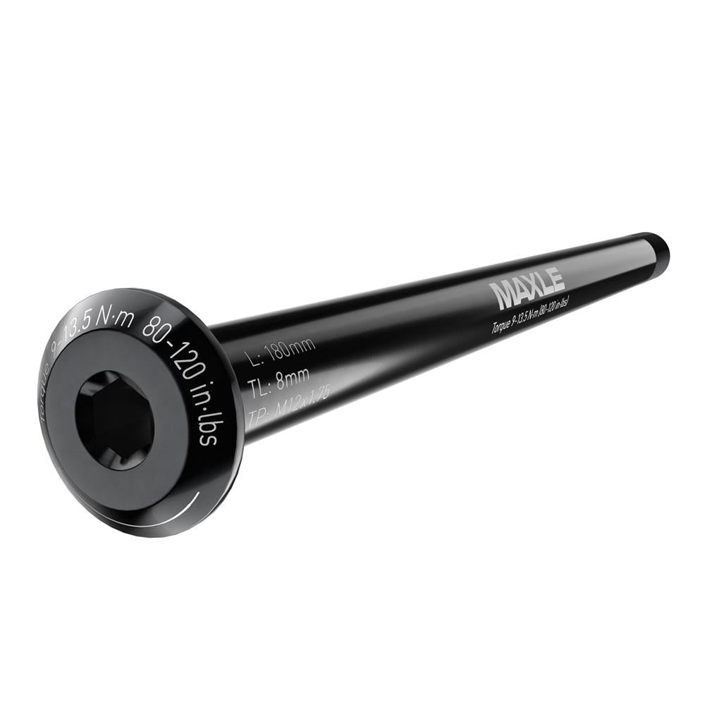 SRAM Axle Maxle Stealth Rear, Length 174mm, Thread Length 16mm, Thread Pitch M12X1.0 - Boost UDH: BLACK