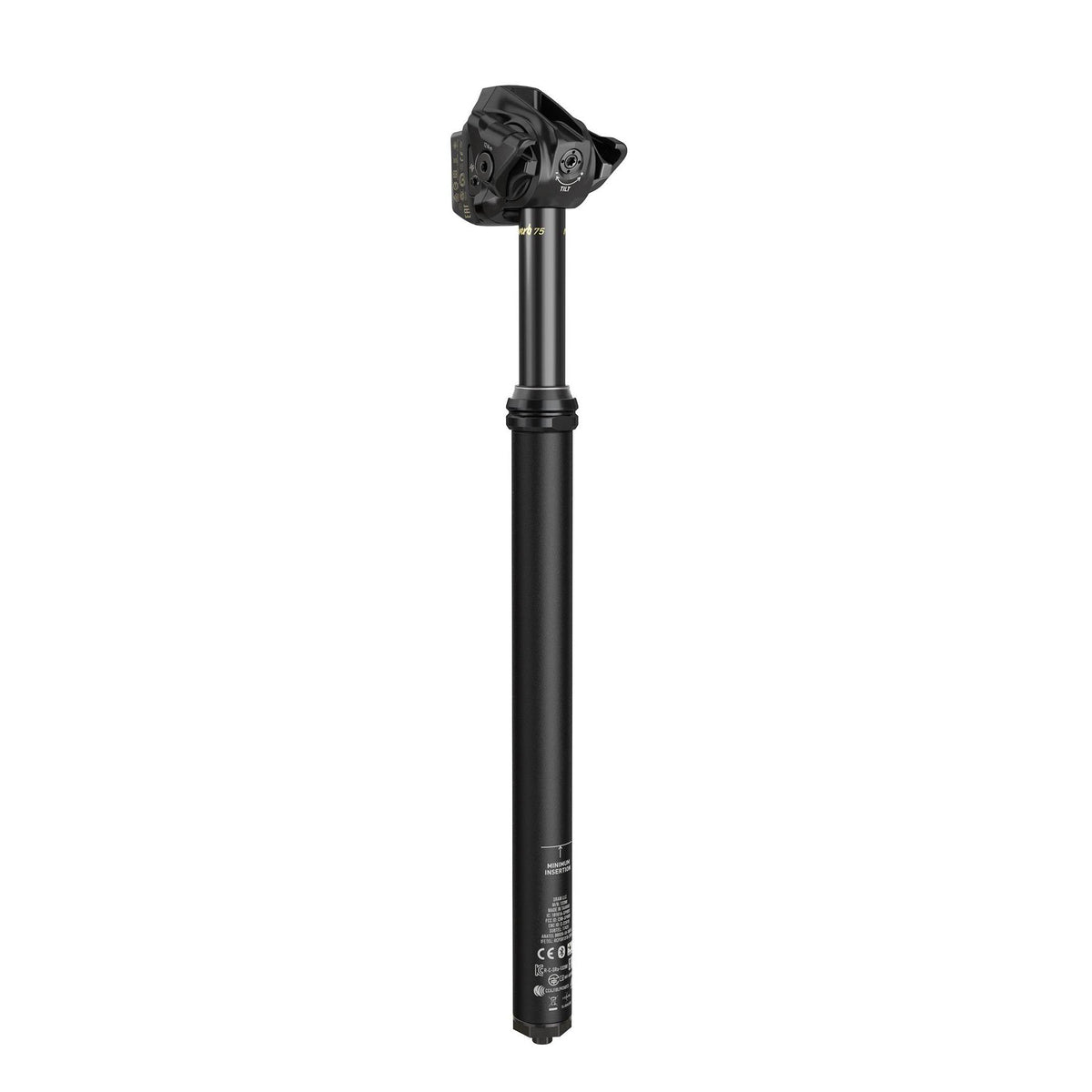 RockShox Spare - Fork CSU Upper Crown - 48 Off-Set 27.5/29 Tall - 38mm Boxxer D1+(2024+): BLACK 38MM