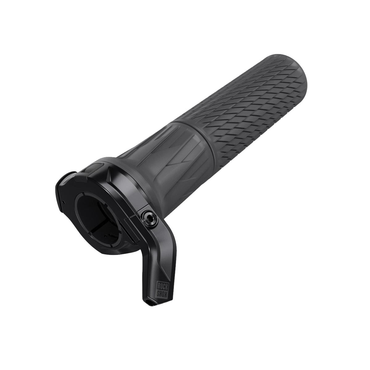 RockShox Rear Shock Deluxe Ultimate RCT - Trunnion Standard - C2: BLACK WITH SILVER DECALS 205X65