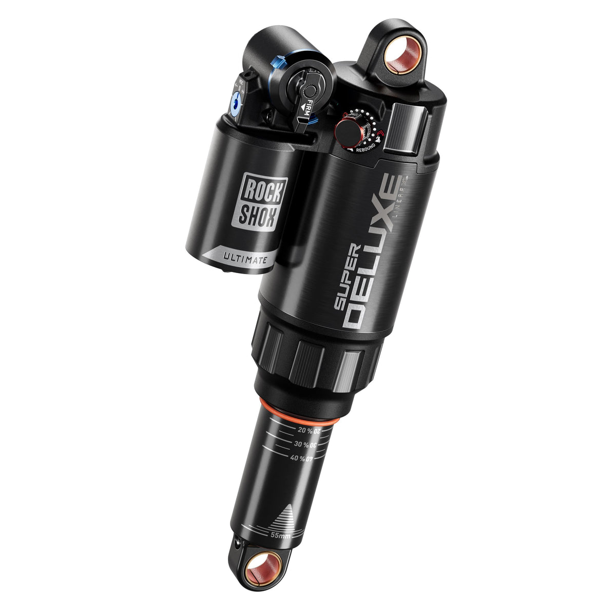 RockShox Rear Shock Super Deluxe Ultimate RC2T - Standard Standard-D1: SC HIGH TOWER 4 230X57.5
