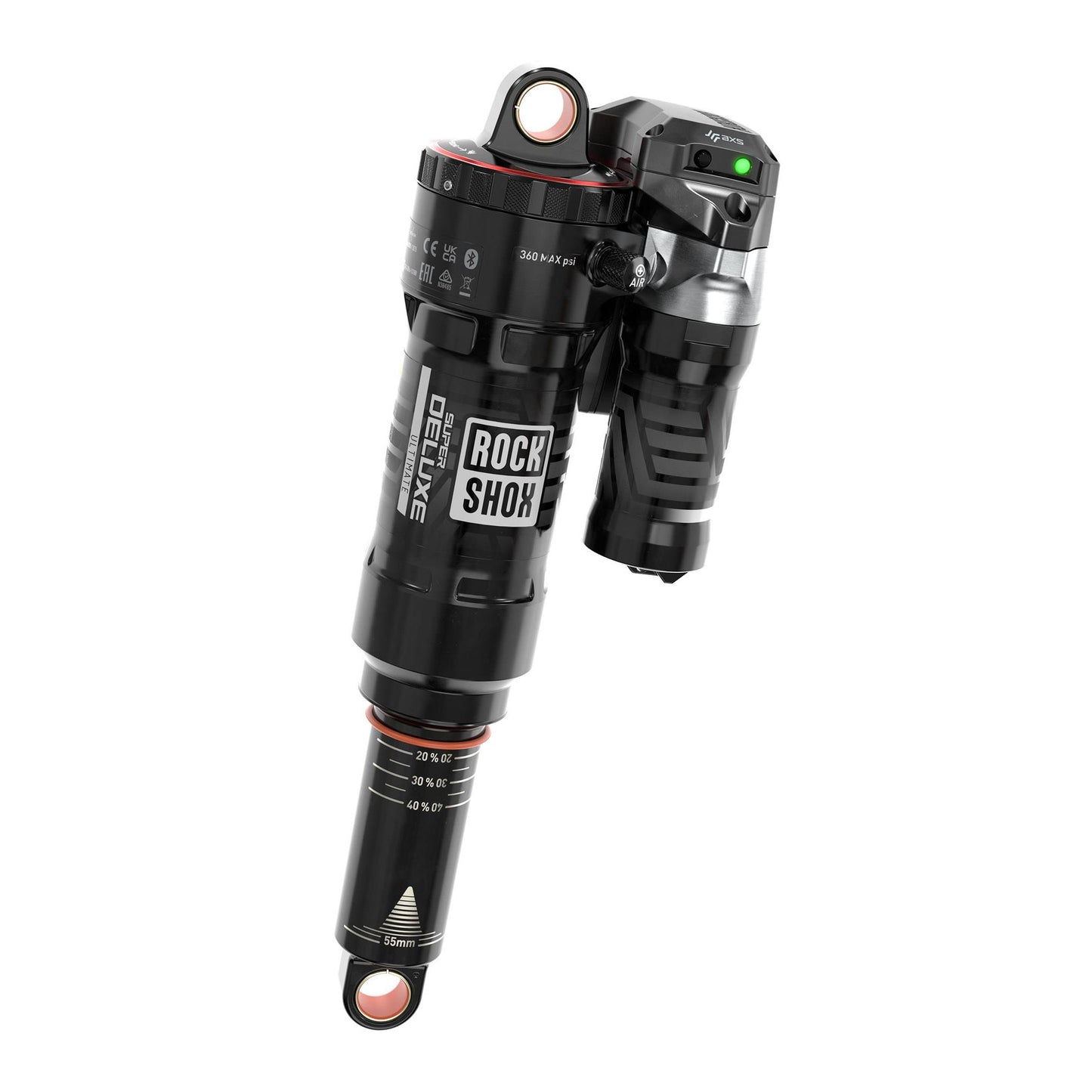 RockShox Rear Shock Vivid Coil Ultimate RC2T - Standard Trunnion - D1: REB55/COMP34 205X60