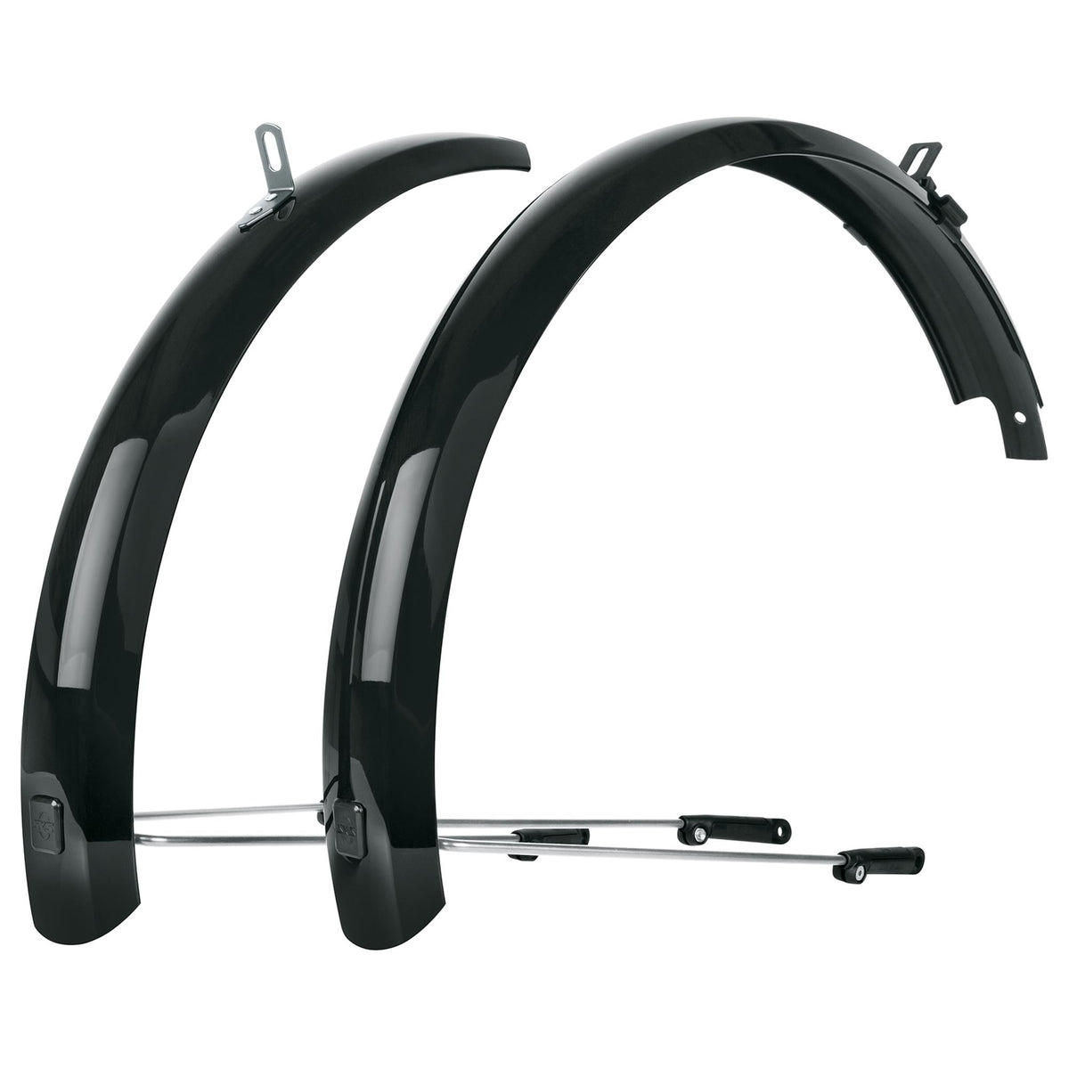 SKS Bluemels Cable Line 28" Mudguard Set: BLACK 28" 55MM