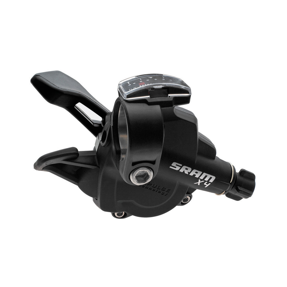 SRAM Shifter GX Grip Shift 2 Speed Index Front with Locking Grip Black: BLACK 2 SPEED