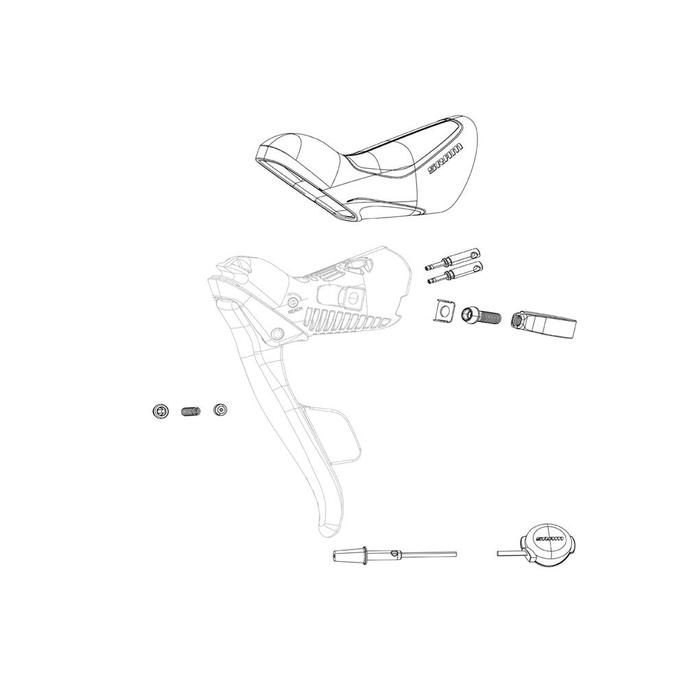 SRAM SPARE - Tyrewiz Valve And Bumper Syncros Silverton Rim Sym/Asym:  21MM RIM ASYM