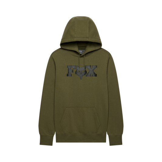 Fox F Head X Fleece Pullover Hoodie