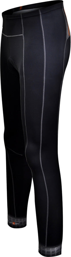 Funkier Quest S-302K-B3W Kids Winter Tights in Black - Large - Age 12 approx