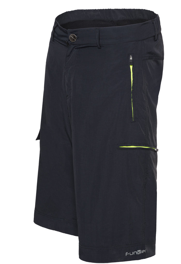 Funkier Adventure MTB Baggy Shorts Integrated Liner - Large