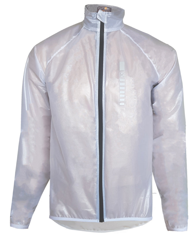 Funkier DryRide Pro Gents Showerproof Jacket in Transparent - Medium