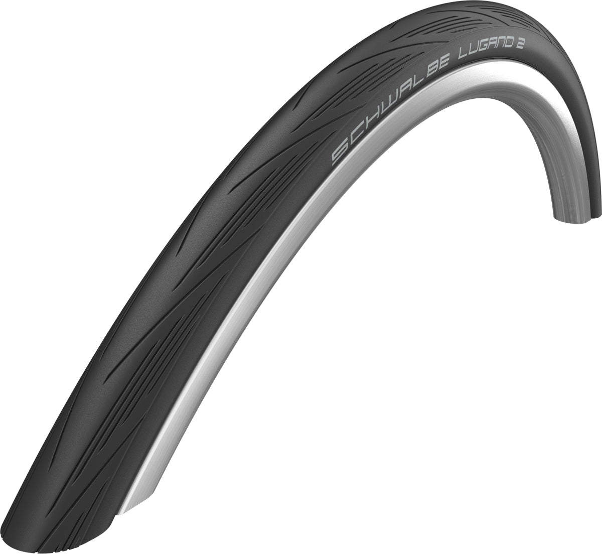 Schwalbe Lugano II Active-Line Tyre (Folding) - Black 700 x 23mm
