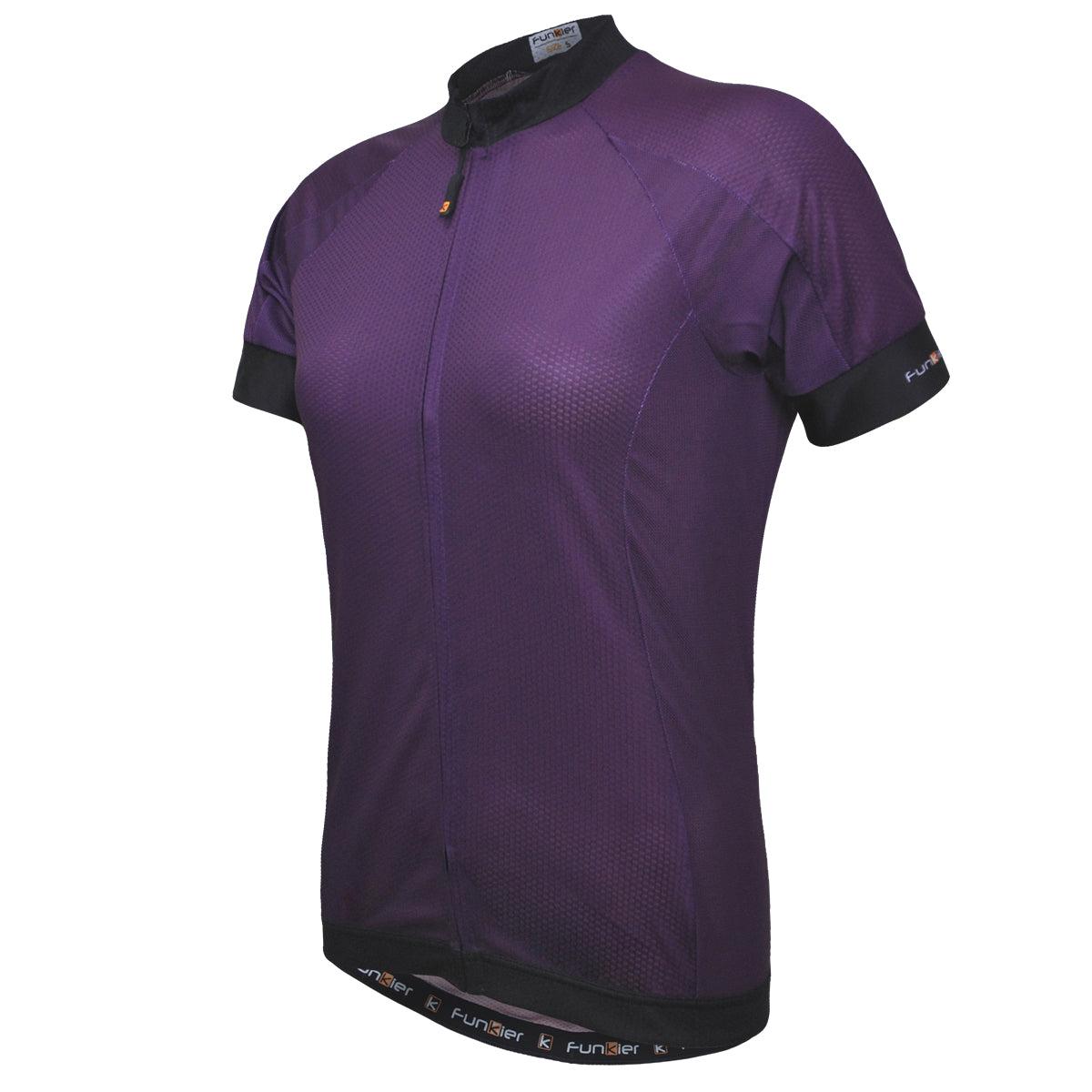 Funkier Ibera Ladies Active S/S Jersey in Purple - Large
