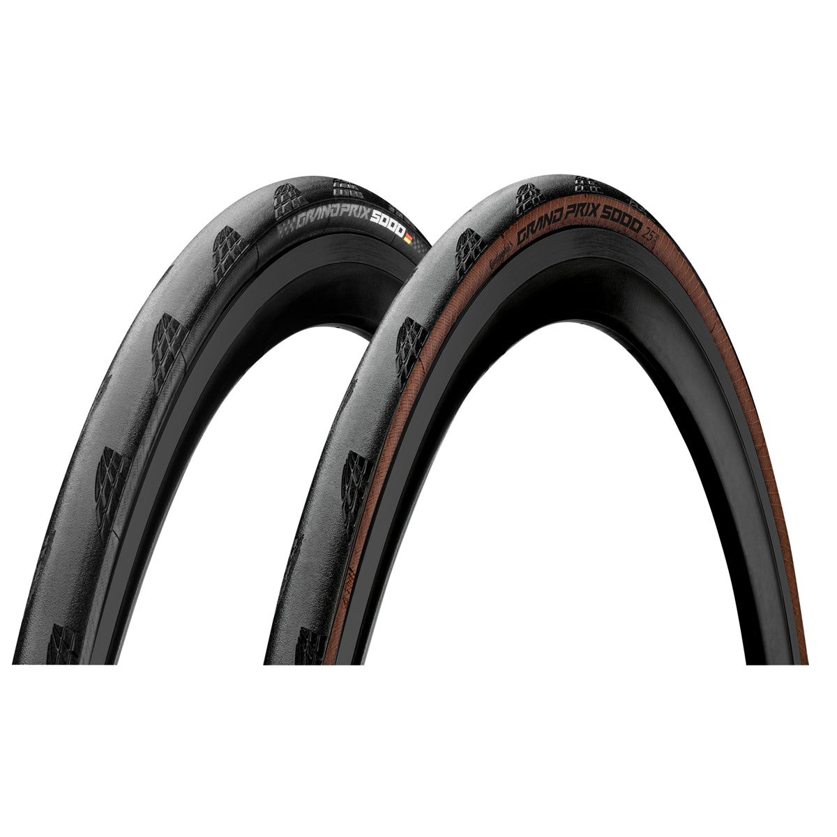 Continental GP5000 Road Race Clincher (Folding) - 700 x 23mm Black