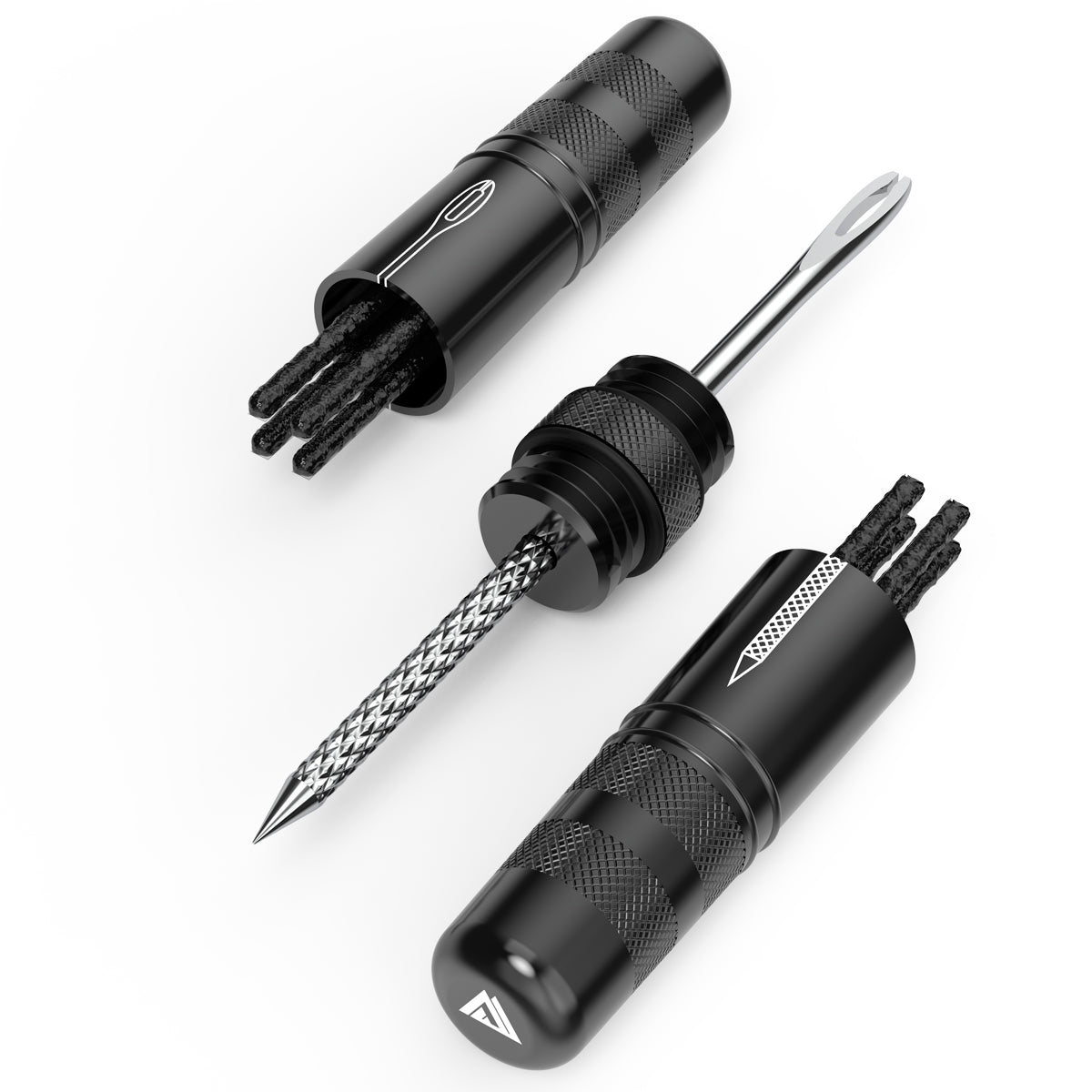 KOM Tubeless Tyre Repair Tool - Black
