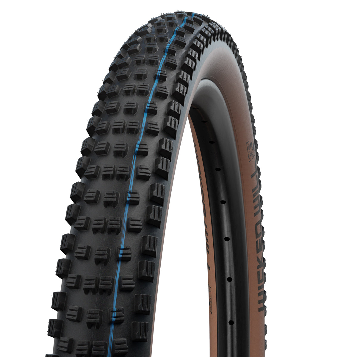 Schwalbe Wicked Will Addix SpeedGrip Super Ground TLE Evolution Tyre in Black/Bronze (Folding) - 27.5 x 2.40"