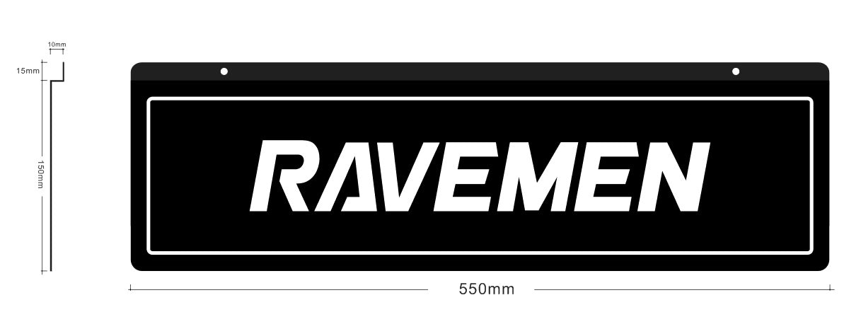 Ravemen Slat Wall Metal Headerboard