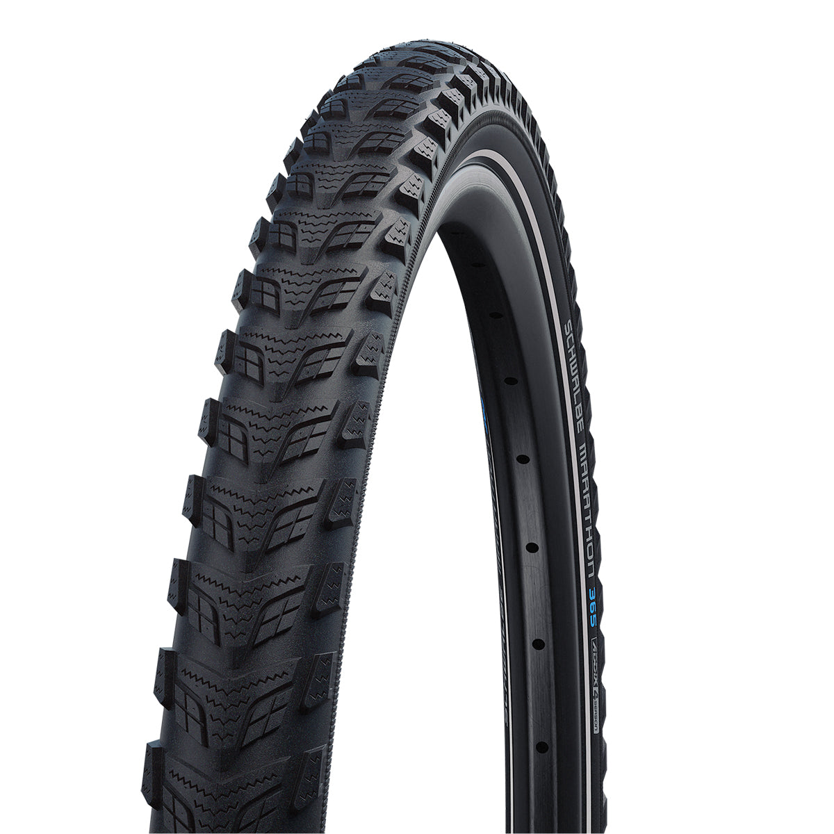 Schwalbe Marathon 365 GreenGuard Performance Tyre in Black/Reflex (Wired) - 26 x 2.00"
