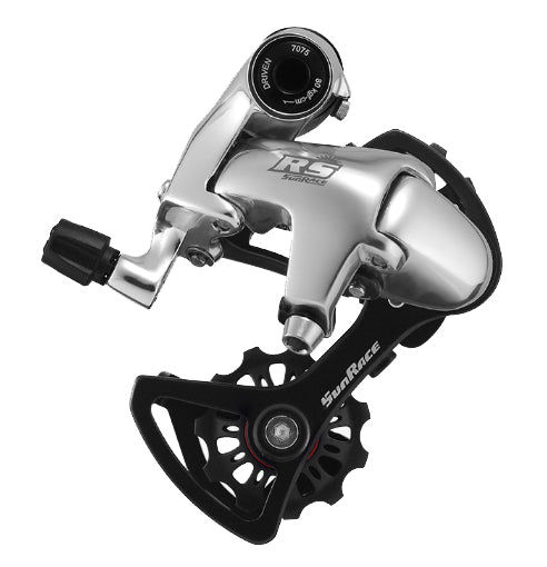 SunRace RDRS2 9/10 Speed Rear Road Short Cage Mech in Silver/Grey