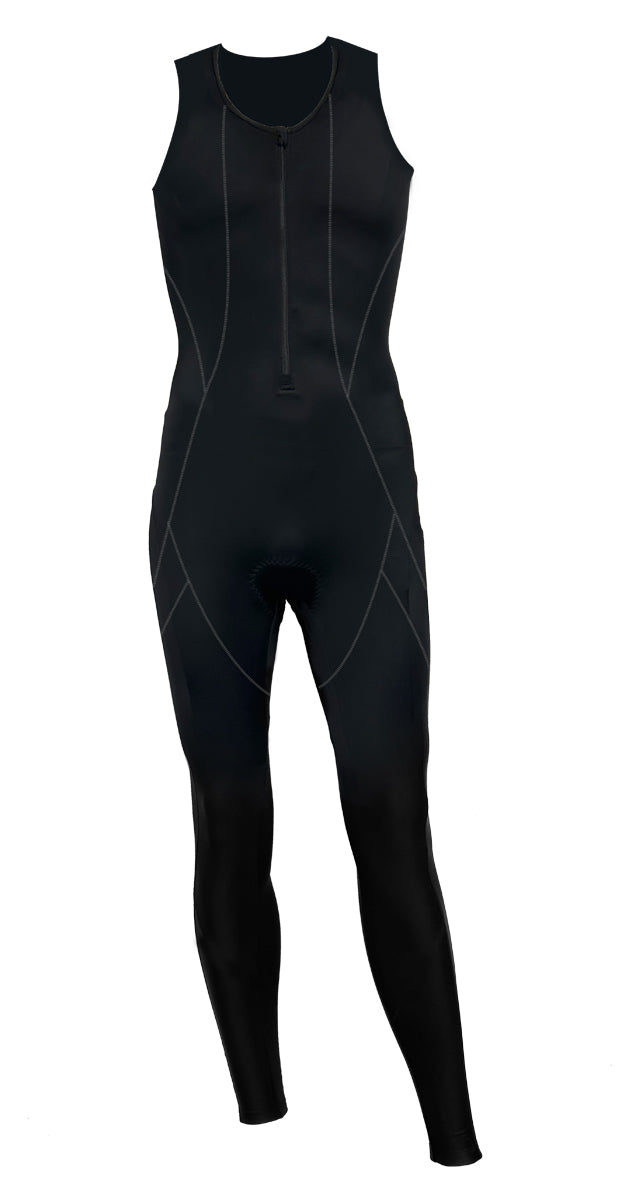 Funkier Polar-Zero Thermal Bib Tights in Black - Large