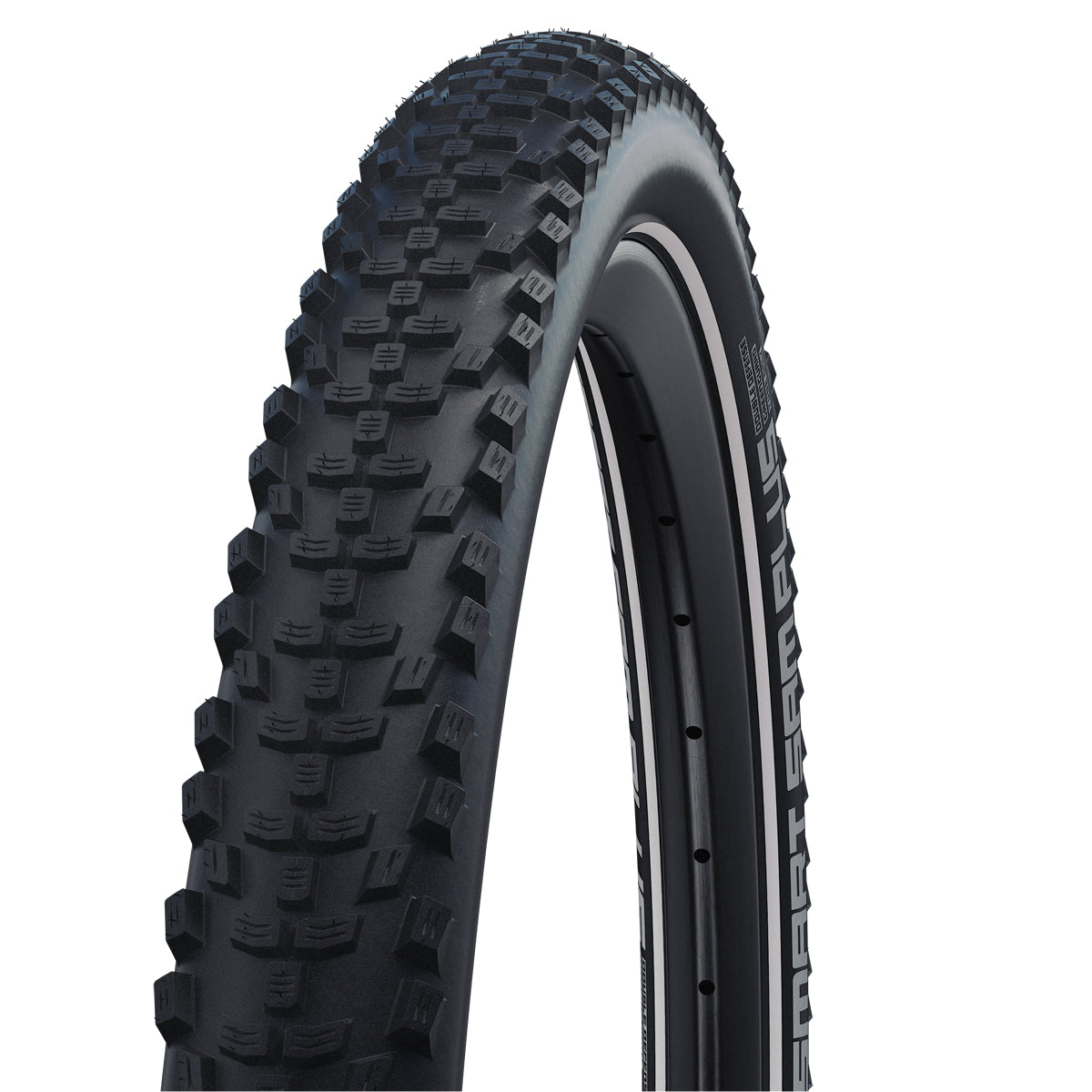Schwalbe Smart Sam Plus Performance DD GreenGuard Tyre in Black/Reflex (Wired) - 20 x 2.35"