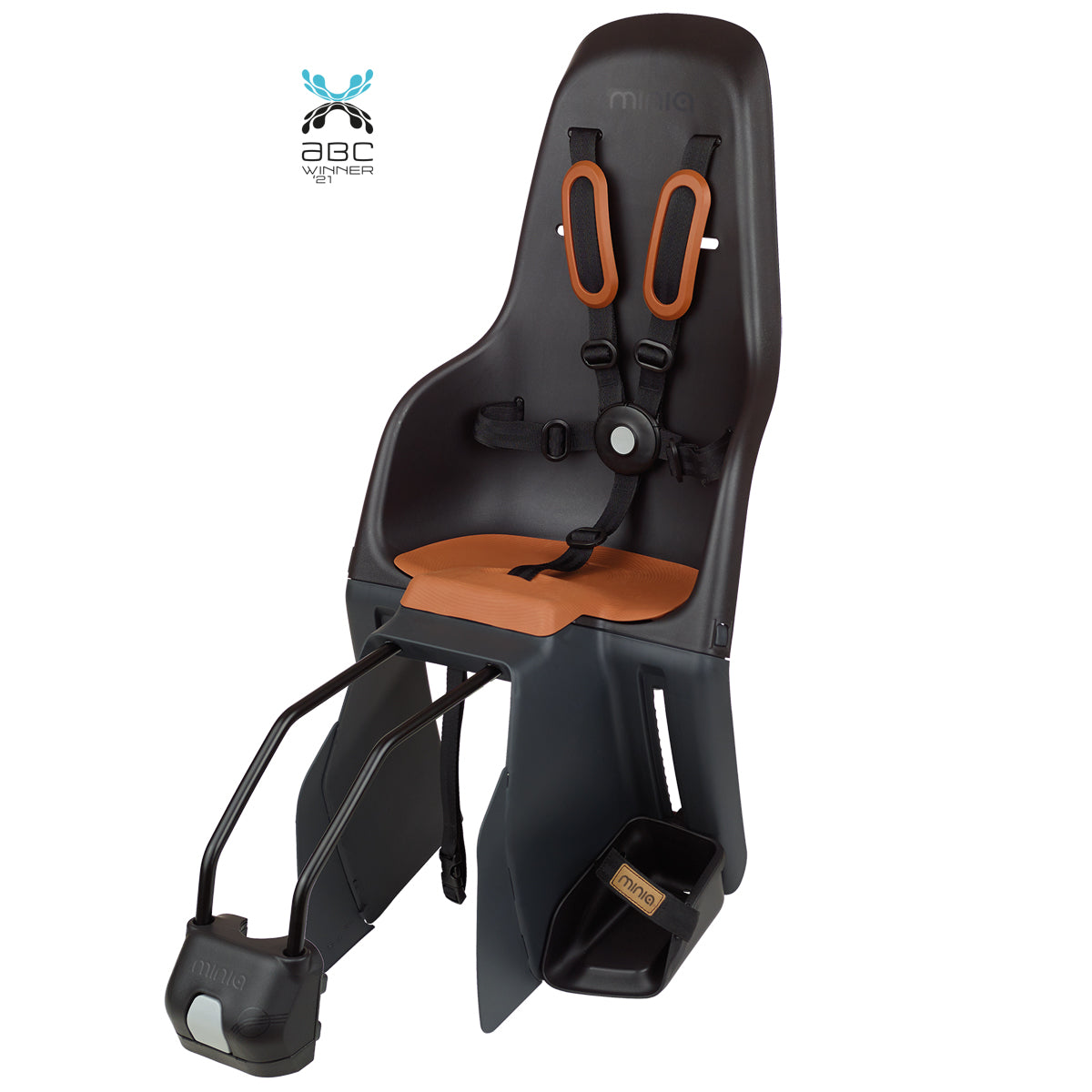 Polisport Minia Compact Adjustable FF Child Seat in Black