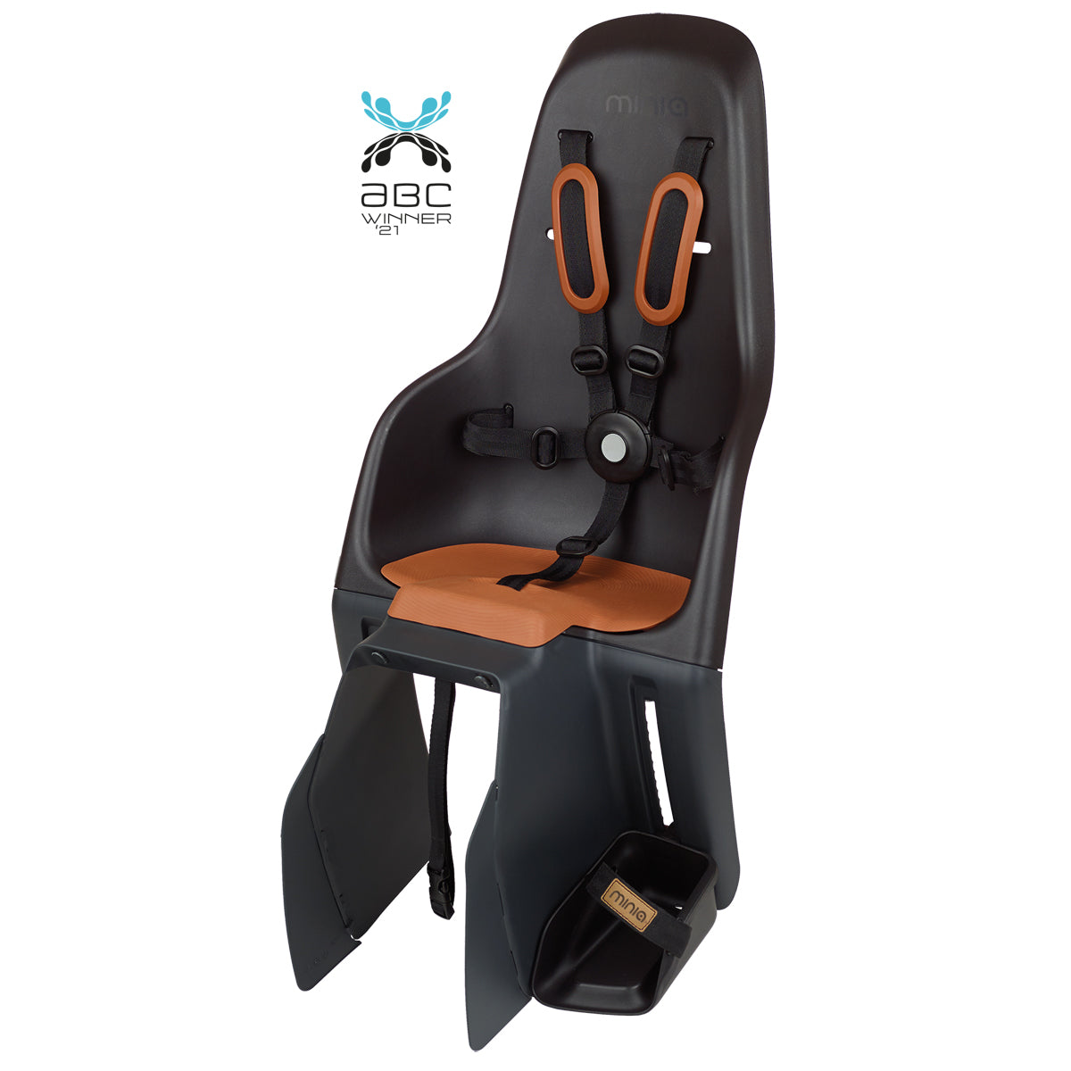 Polisport Minia Compact Adjustable CFS (Carrier Fit) Child Seat in Black