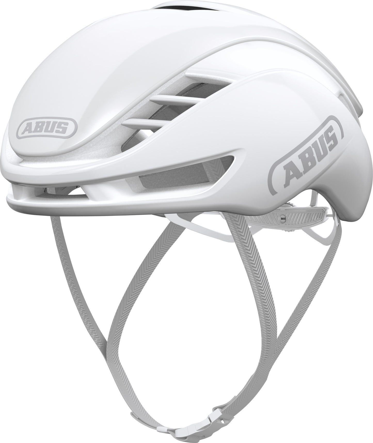 ABUS GameChanger 2.0 Road Aero Elite Helmet in Pure White (Made in Italy) - Large (57-61cm)