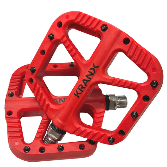 KranX Trail Bright Platform Pedal - Black