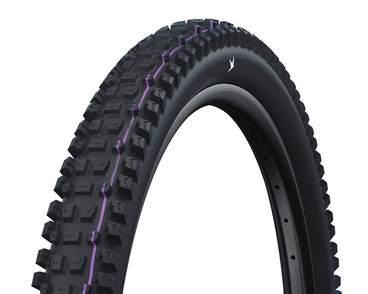Schwalbe Albert Gravity Pro Radial Ultra Soft MTB Tyre in Black (Fold) - 27.5 x 2.50"