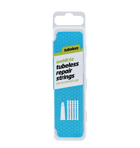 Weldtite Tubeless External Repair Strings with Solution (Box of 12)