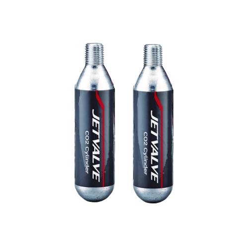 Weldtite Jetvalve CO2 Cylinders 16g (Pack of 2)