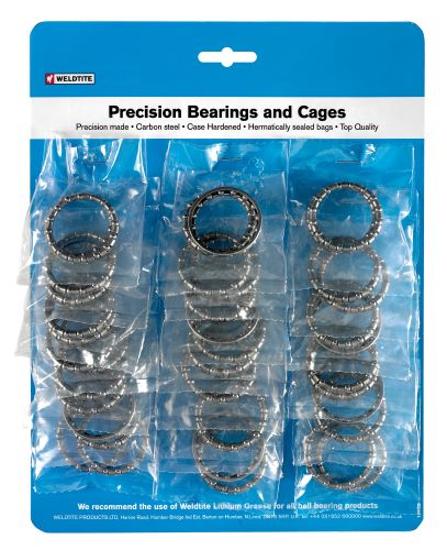 Weldtite 5/32" x 22B O'Size 1 1/8" Ball Cages (20 Pairs)