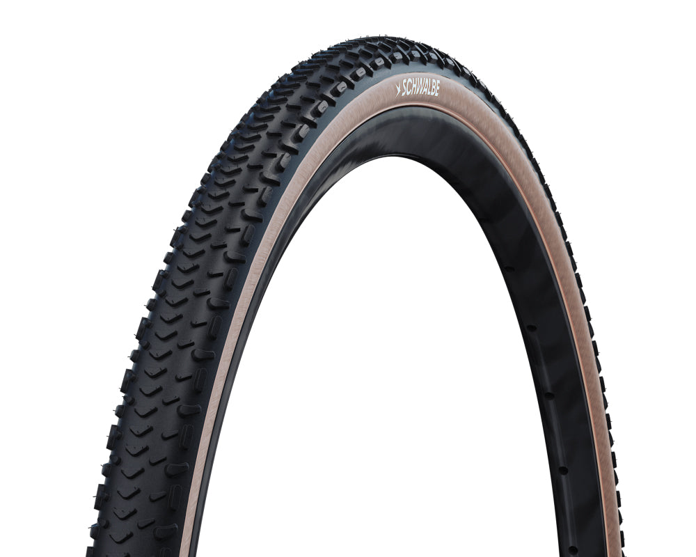 Schwalbe G-One RX PRO TLR Race Evo V-Guard Gravel Tyre in Black/Trans (Folding) - 29 x 2.00"