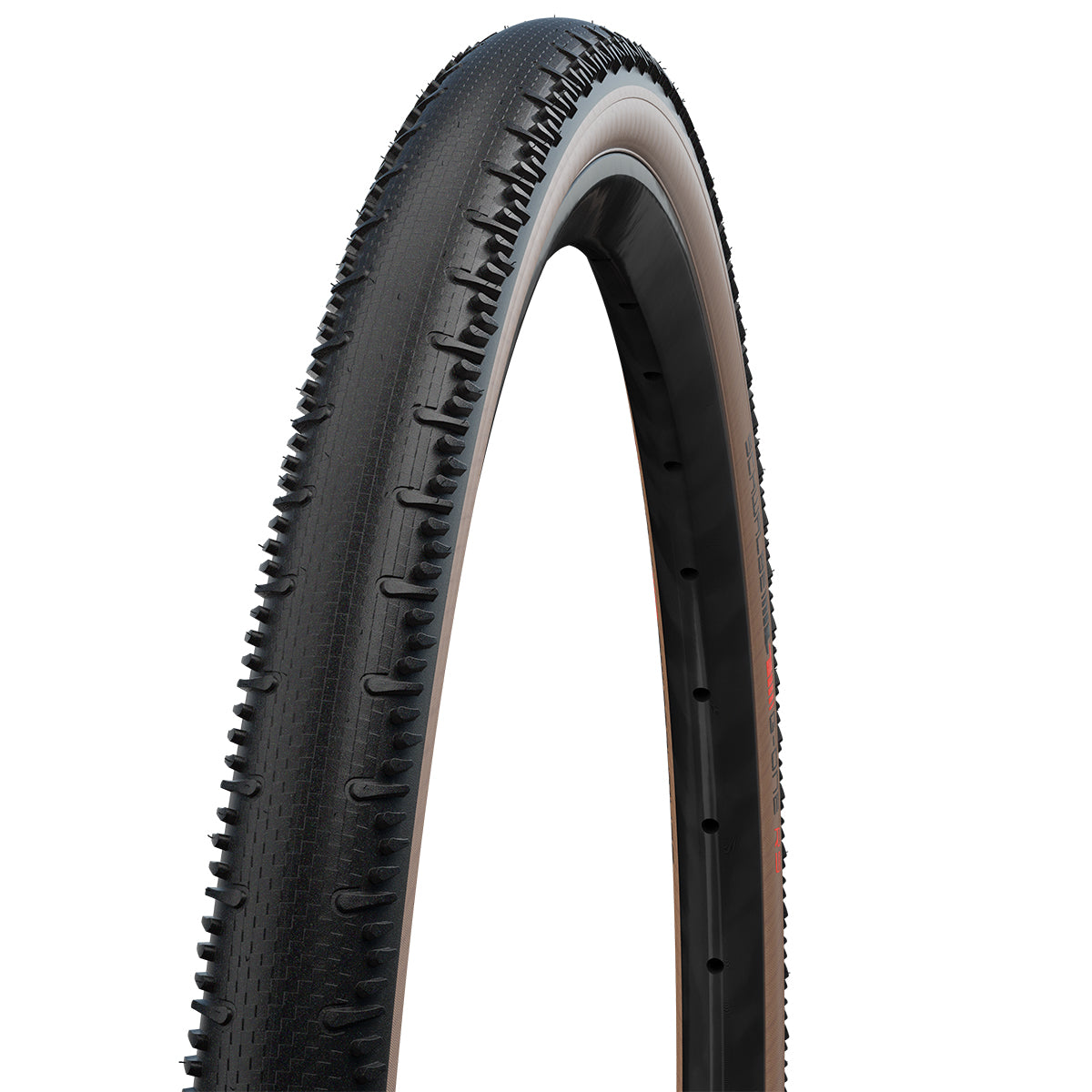 Schwalbe G-One RS PRO TLR Race Evo V-Guard Gravel Tyre in Black/Trans (Folding) - 29 x 2.00"