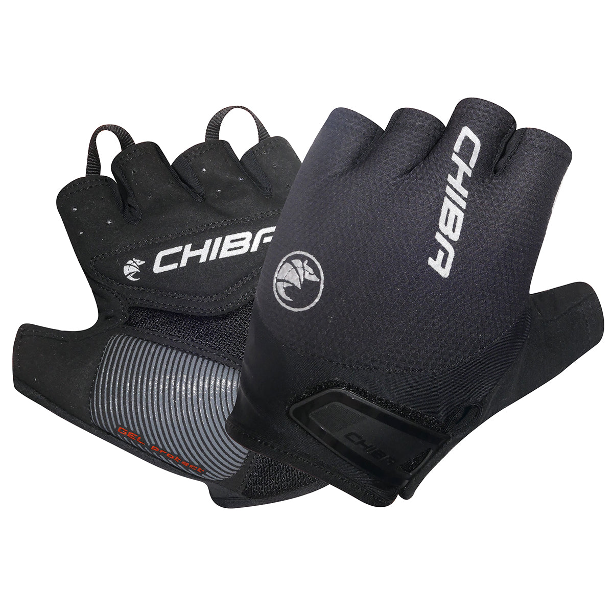 Chiba Gel Air Active Gel Mitts in Black - Large