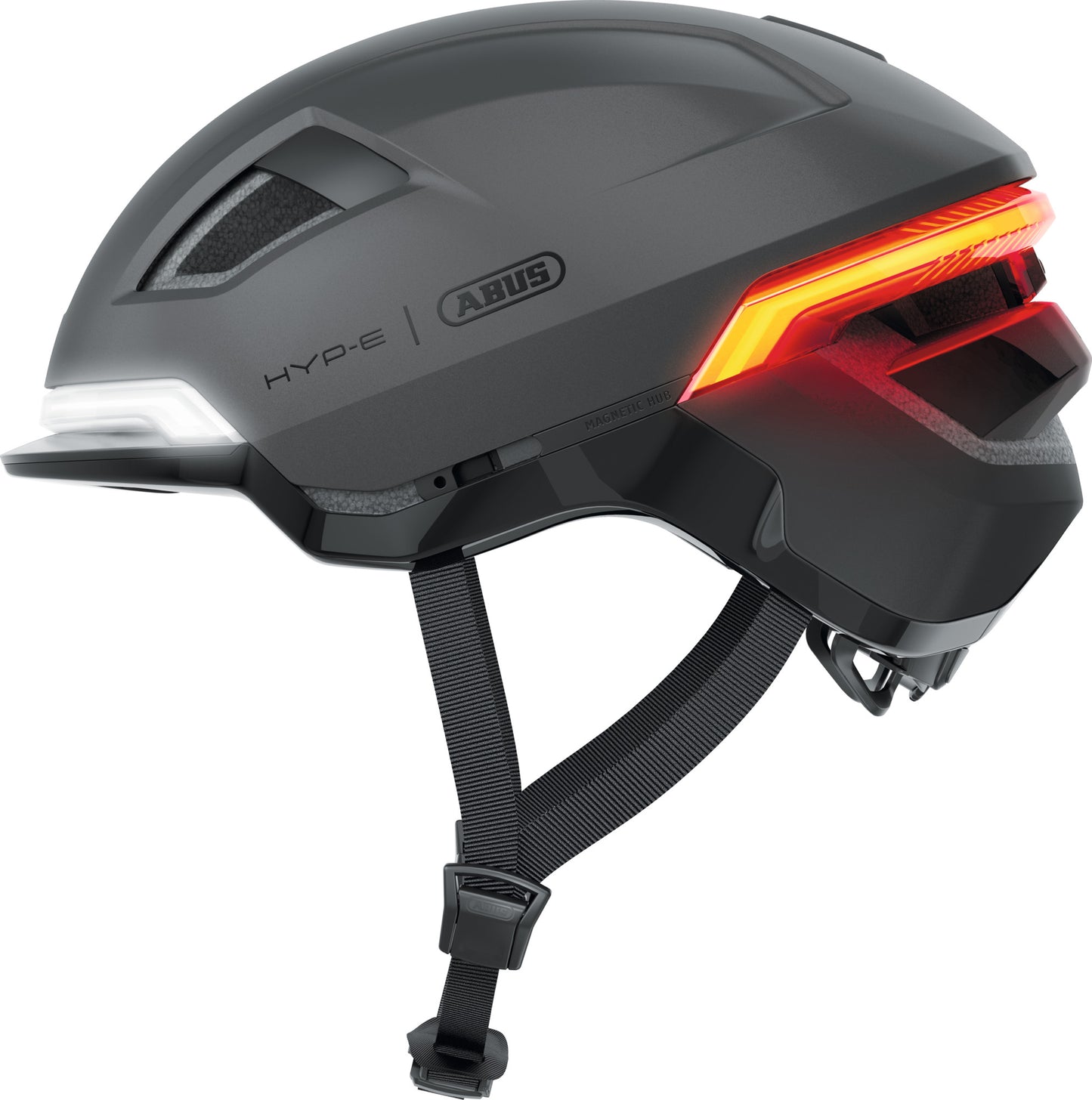 ABUS HYP-E Urban Commuting Helmet in Volcano Titan - Large (57-61cm)
