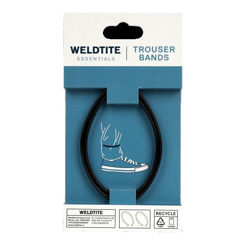Adie Plastic Trouser Bands in Black