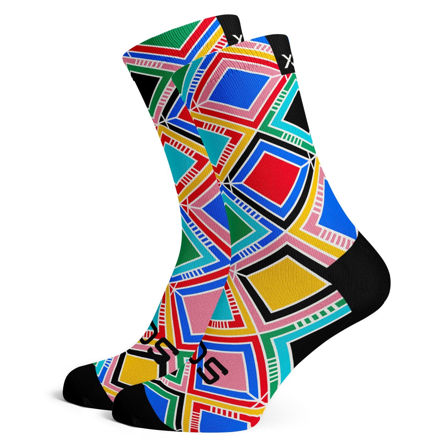Sox Footwear Zulu South African Heritage Premium Crew Socks - Large (UK 8-12)