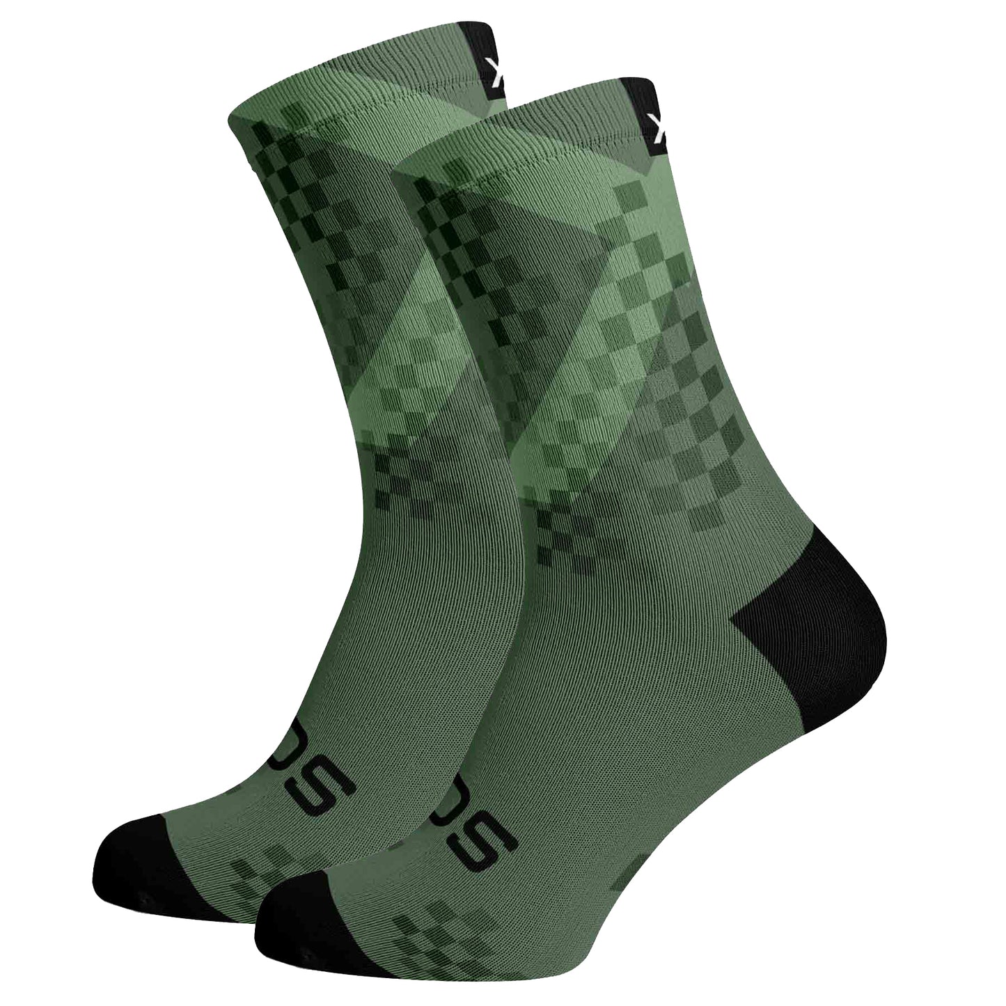 Sox Footwear X Olive Colours Premium Crew Socks - Large (UK 8-12)